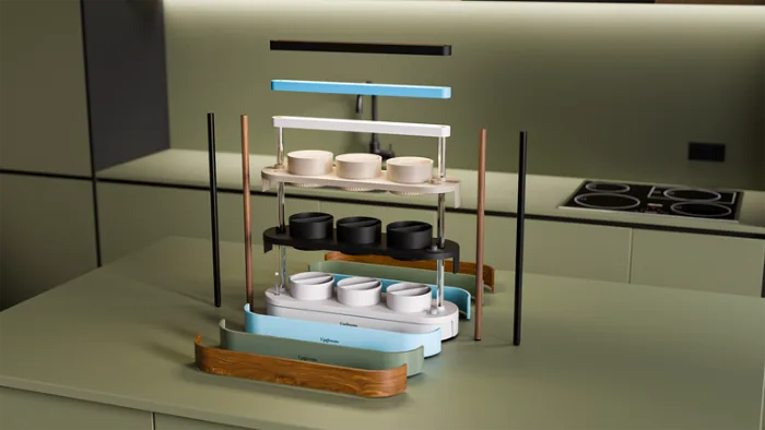 Kitchenforest Konfigurator – frei kombinierbare Bauteile